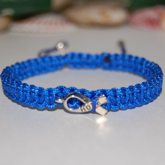 Awareness Bracelet,Fight Cancer Bracelet,Hope Bracelet,Care Bracelet,Courag,Gift - Picture 2 of 2